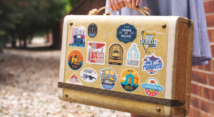 Travel stickers