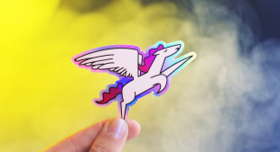 Stickers de unicornios