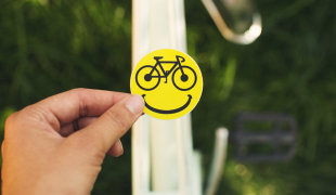 Adesivos personalizados para bicicletas