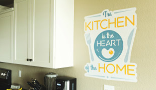 Kitchen wall decals