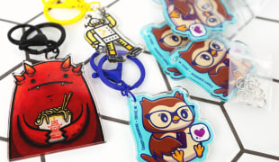 Acrylic charms