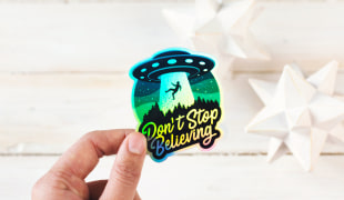 Holographic stickers