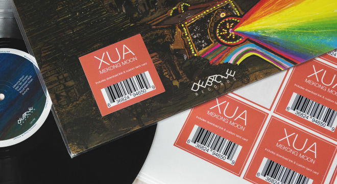 Custom barcode labels