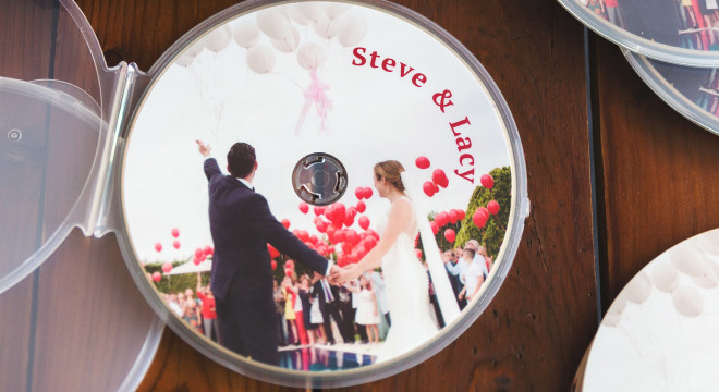 CD stickers for wedding photograhy