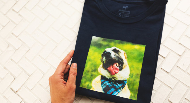 Goofy custom dog shirt