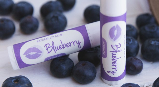 Custom labels for lip balm tubes