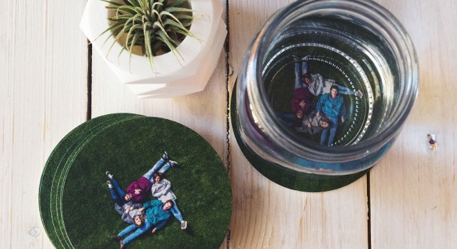 Cheap custom photo coasters