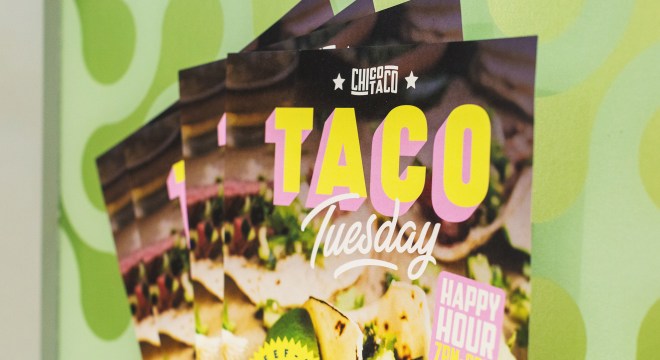 Custom restaurant flyers