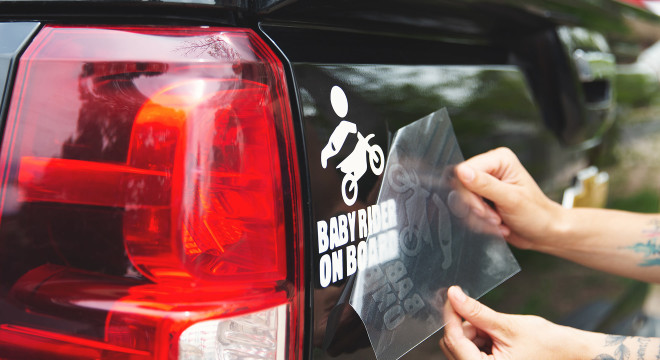 Decal stickers store