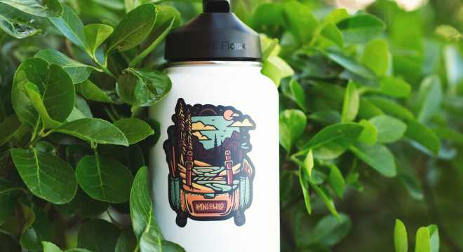 Hydro flask top sticker designs