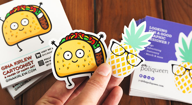 Promotional stickers shop