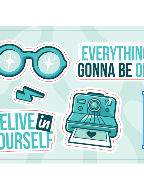Sticker sheet templates Sticker Mule