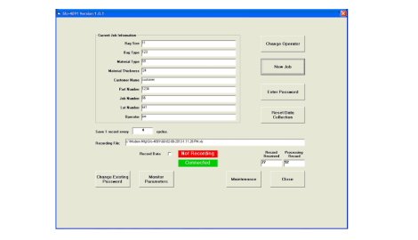 Process data collection