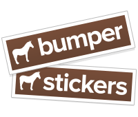 Stickers para parachoques personalizados