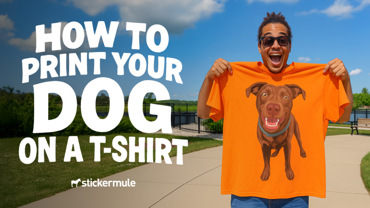 Cómo hacer una playera perro personalizada