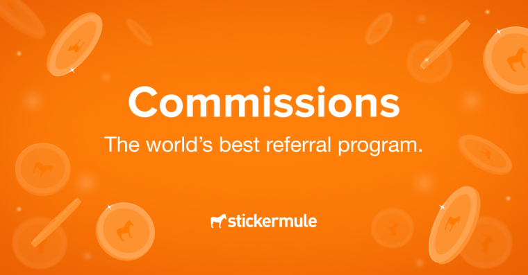 Comment gagner de l'argent en ligne avec les commissions Sticker Mule