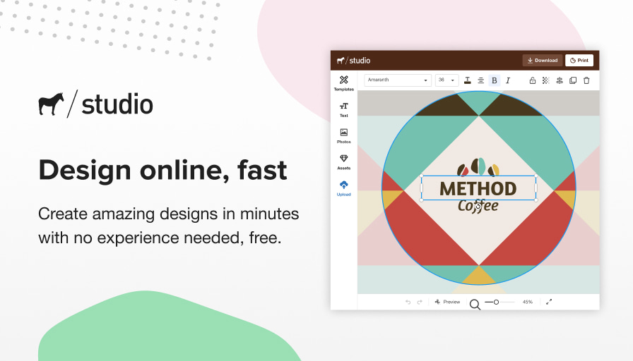 Free online image editor like Studio by Sticker Mule Blog