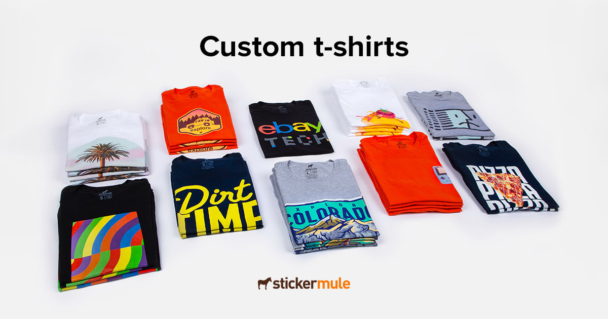 Custom t-shirts, Free shipping