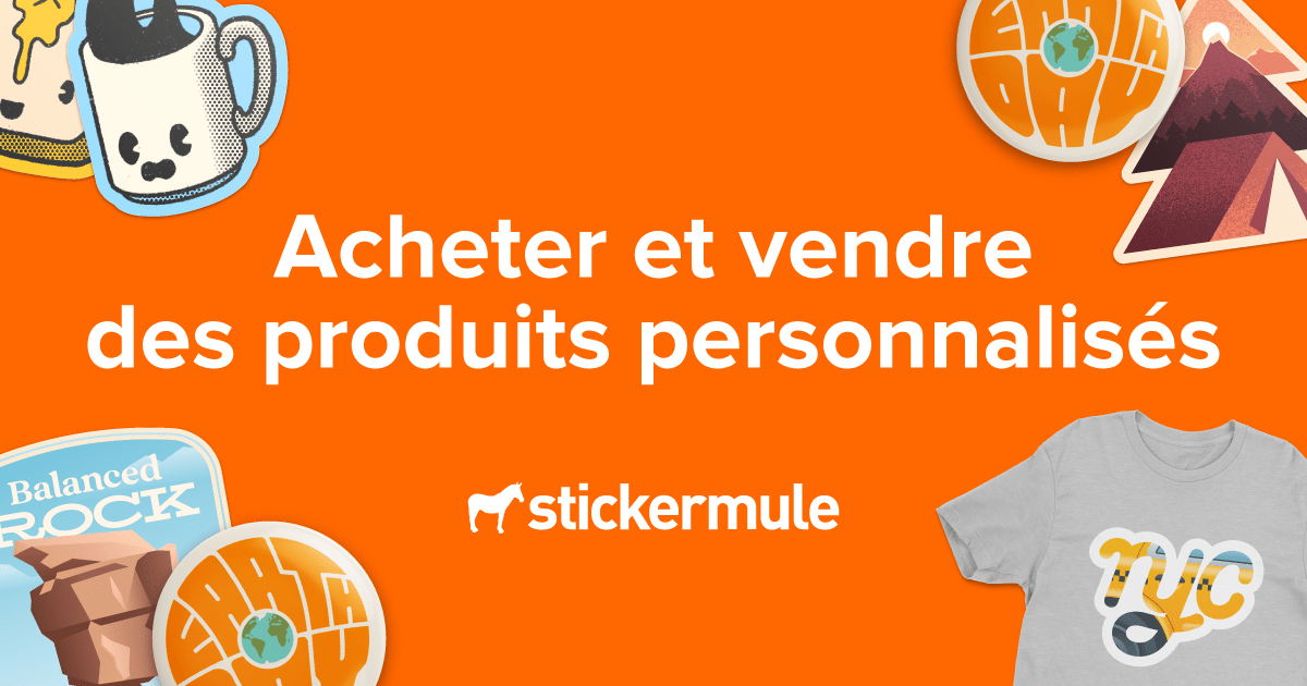 9 € pour 10 Sticker Mule France