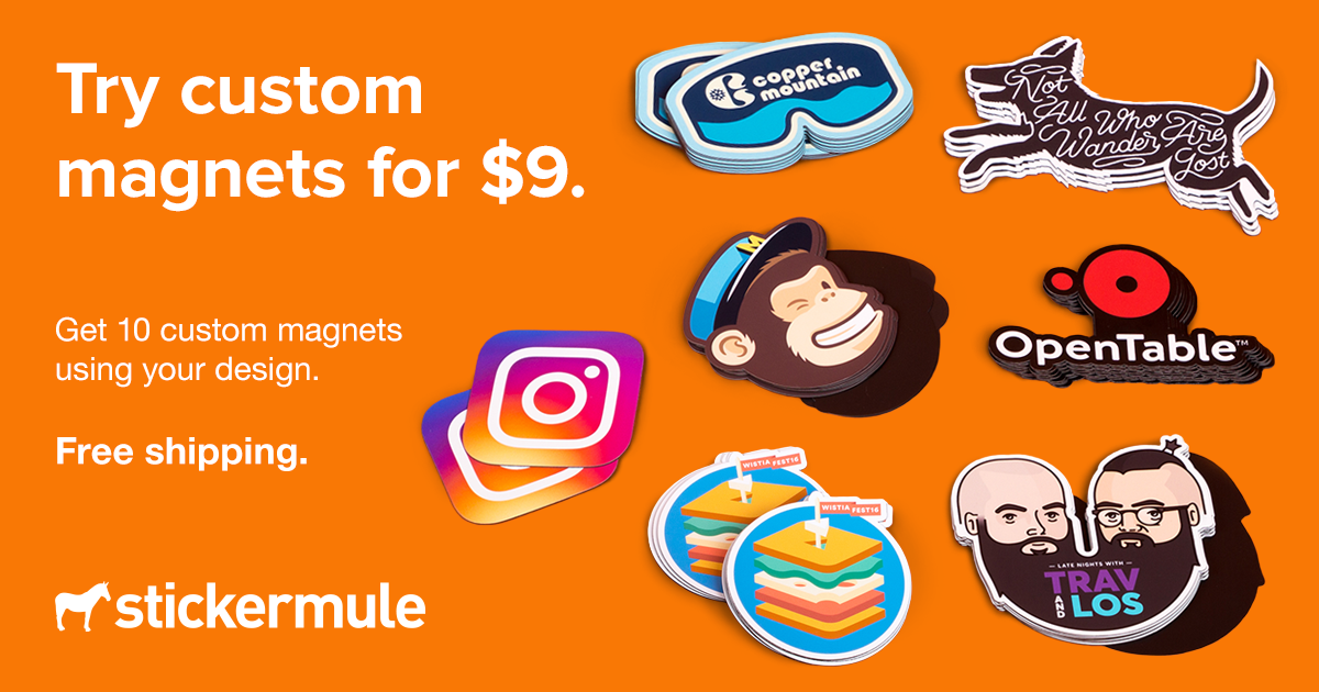 Custom samples Sticker Mule UK