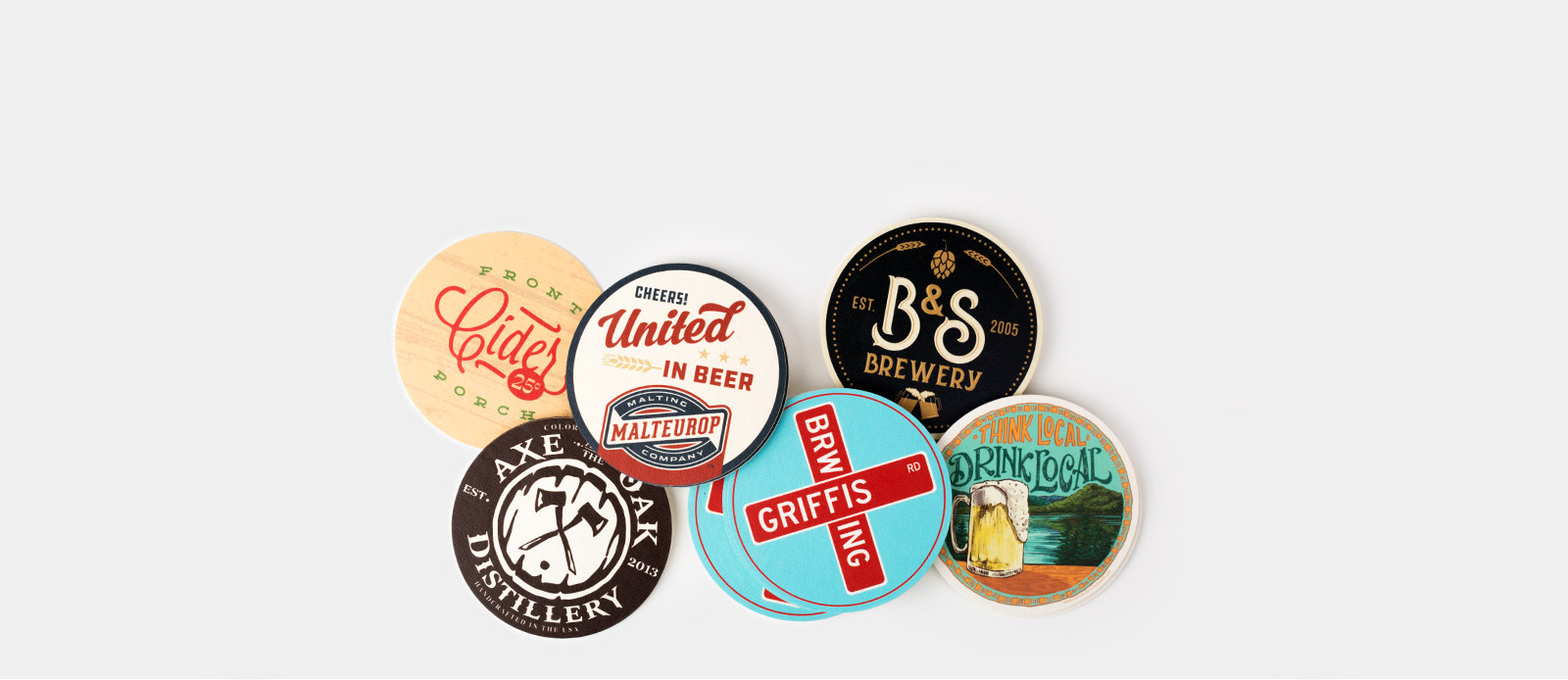 Bierdeckel für Bars