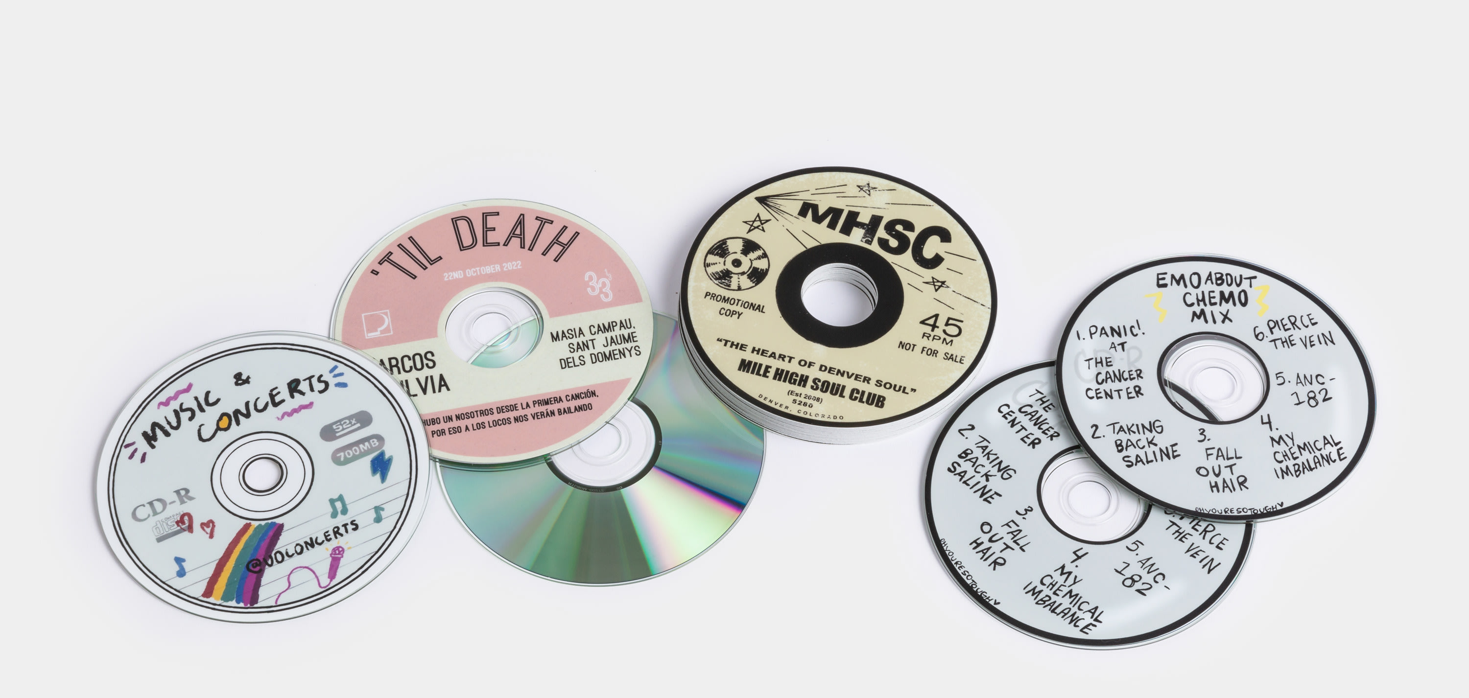 Etiquetas para cds