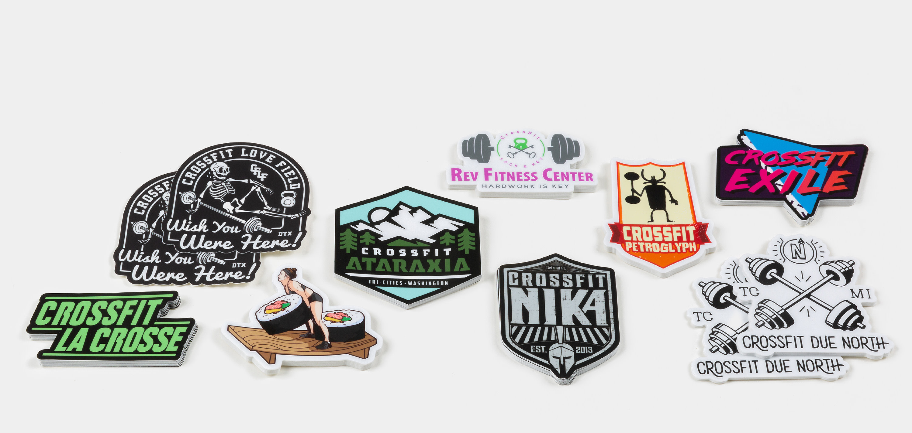 Stickers de crossfit