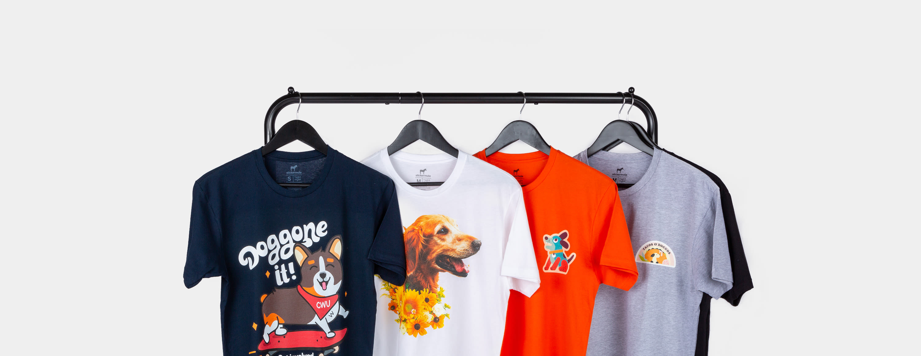 T-shirts chien