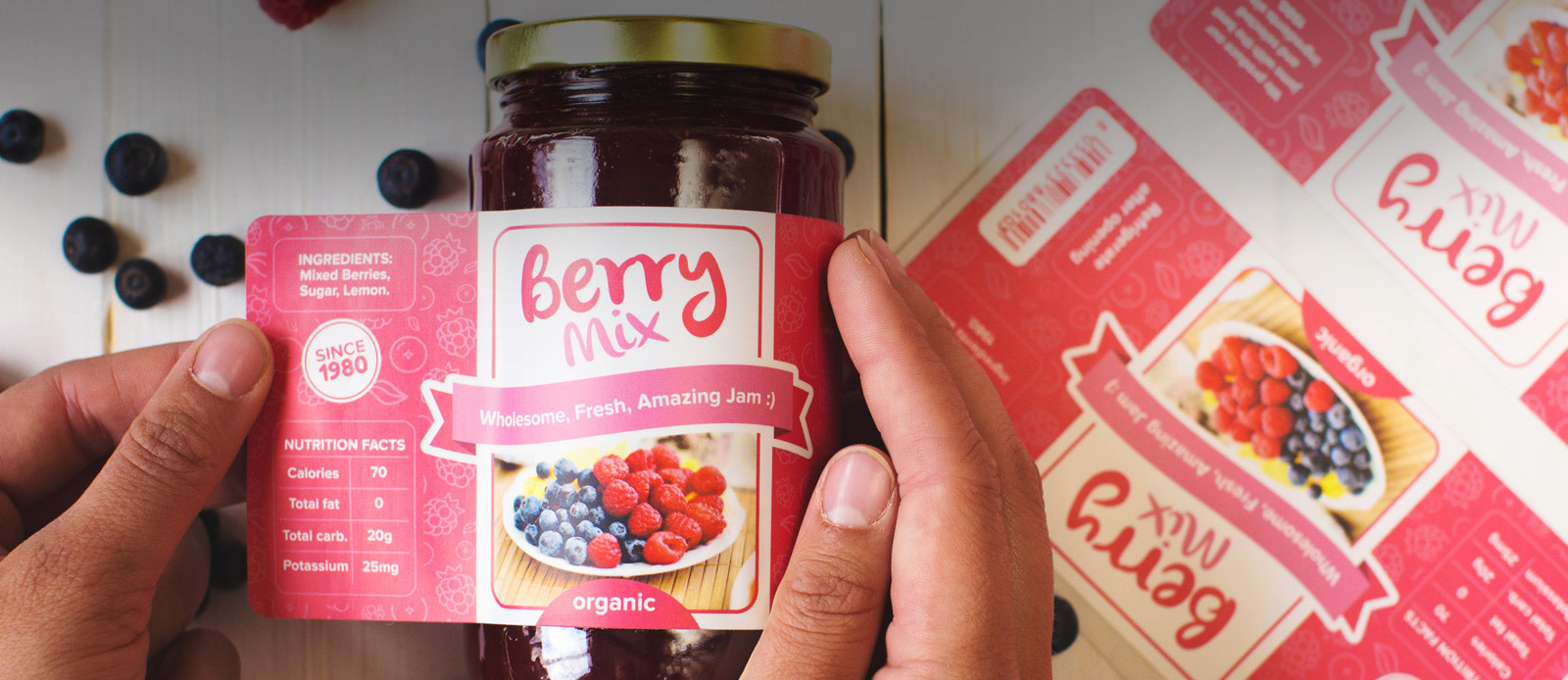 Jam & jelly labels