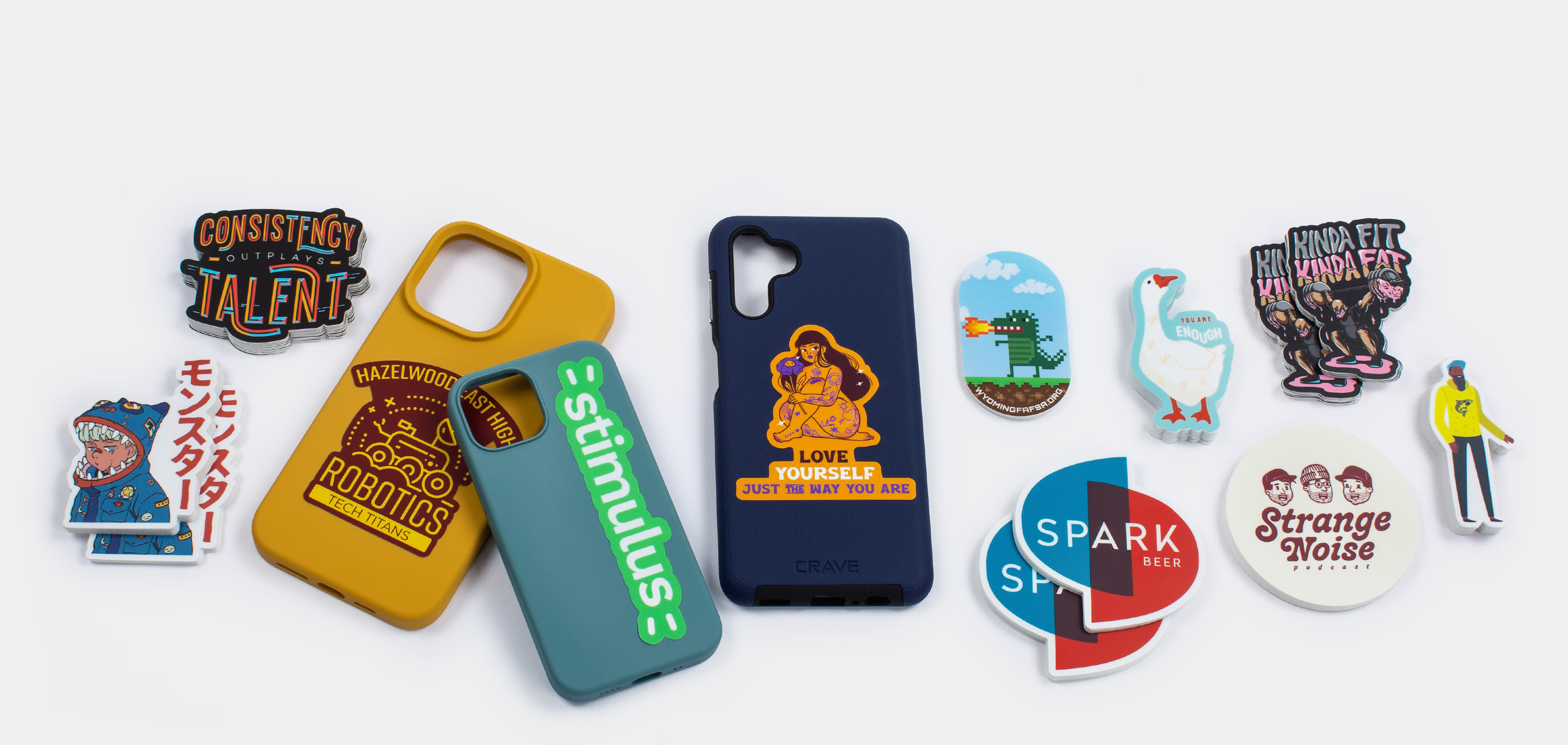 Autocolantes para capa de telefone