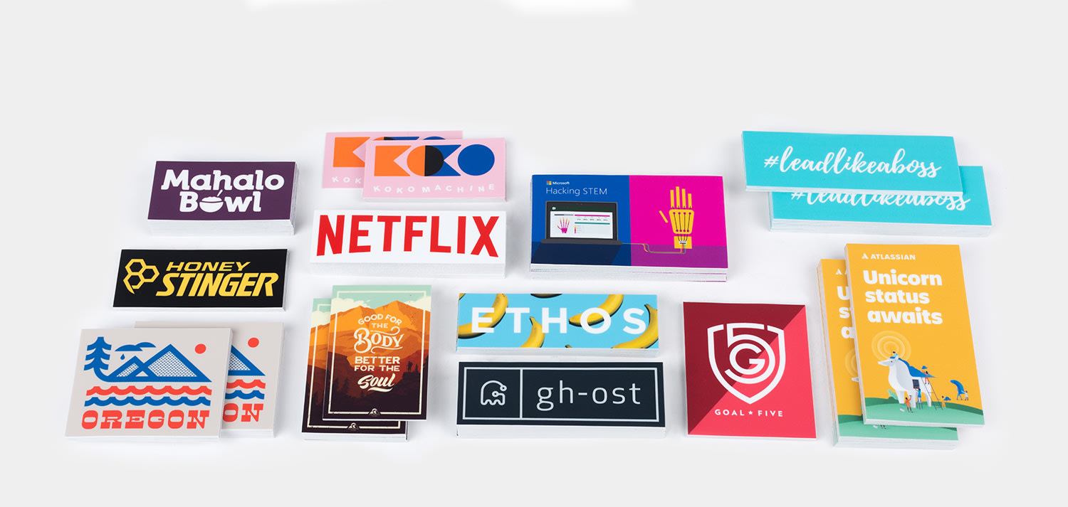 Rectangle stickers