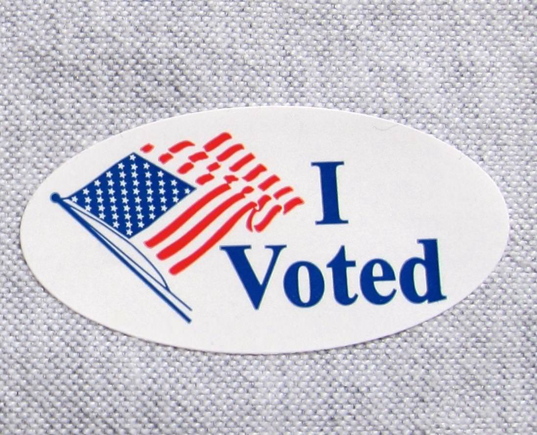 "I Voted"-Sticker