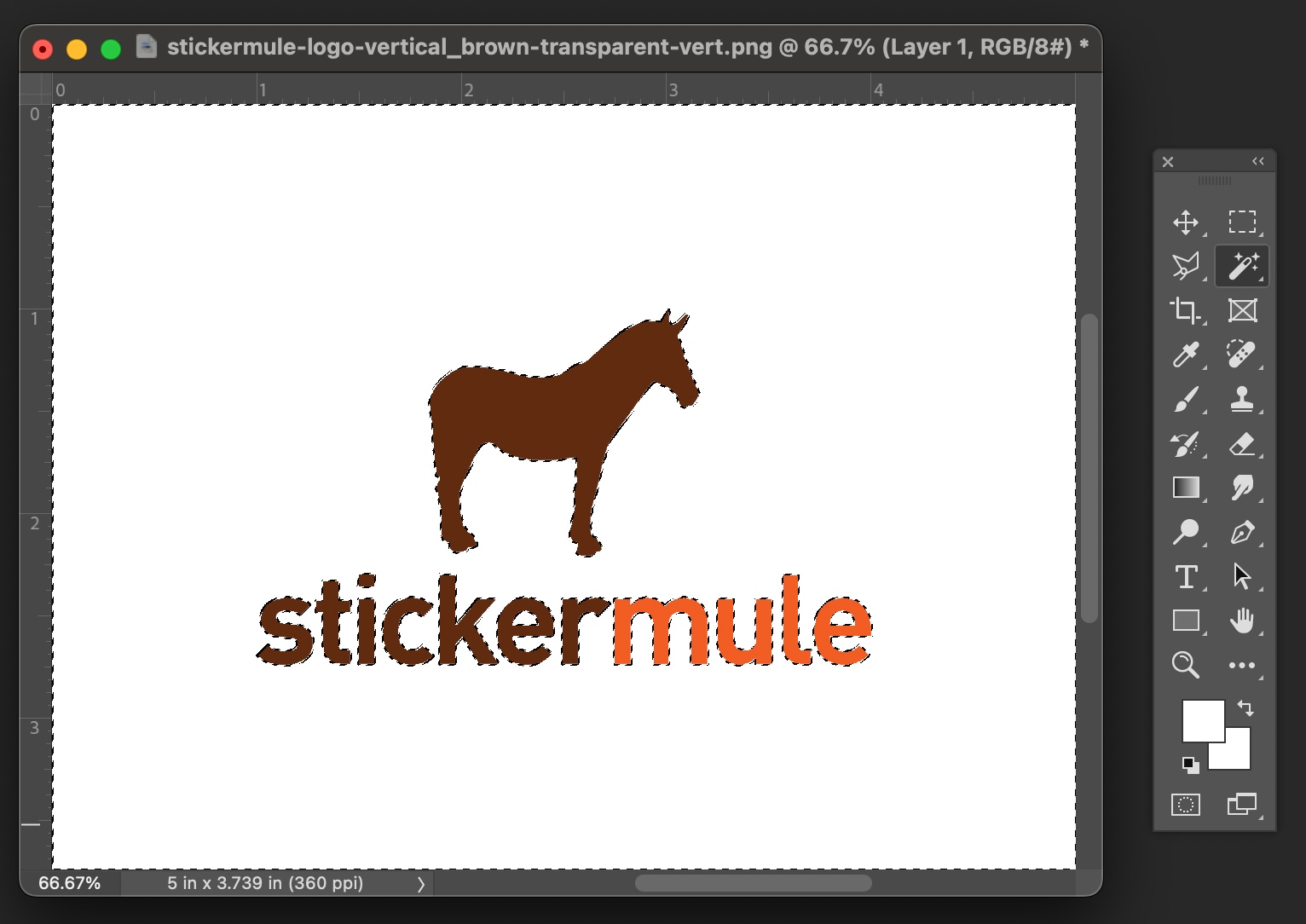 Editor de imagens online gratuito como o Photoshop - Studio da Sticker Mule, Blog