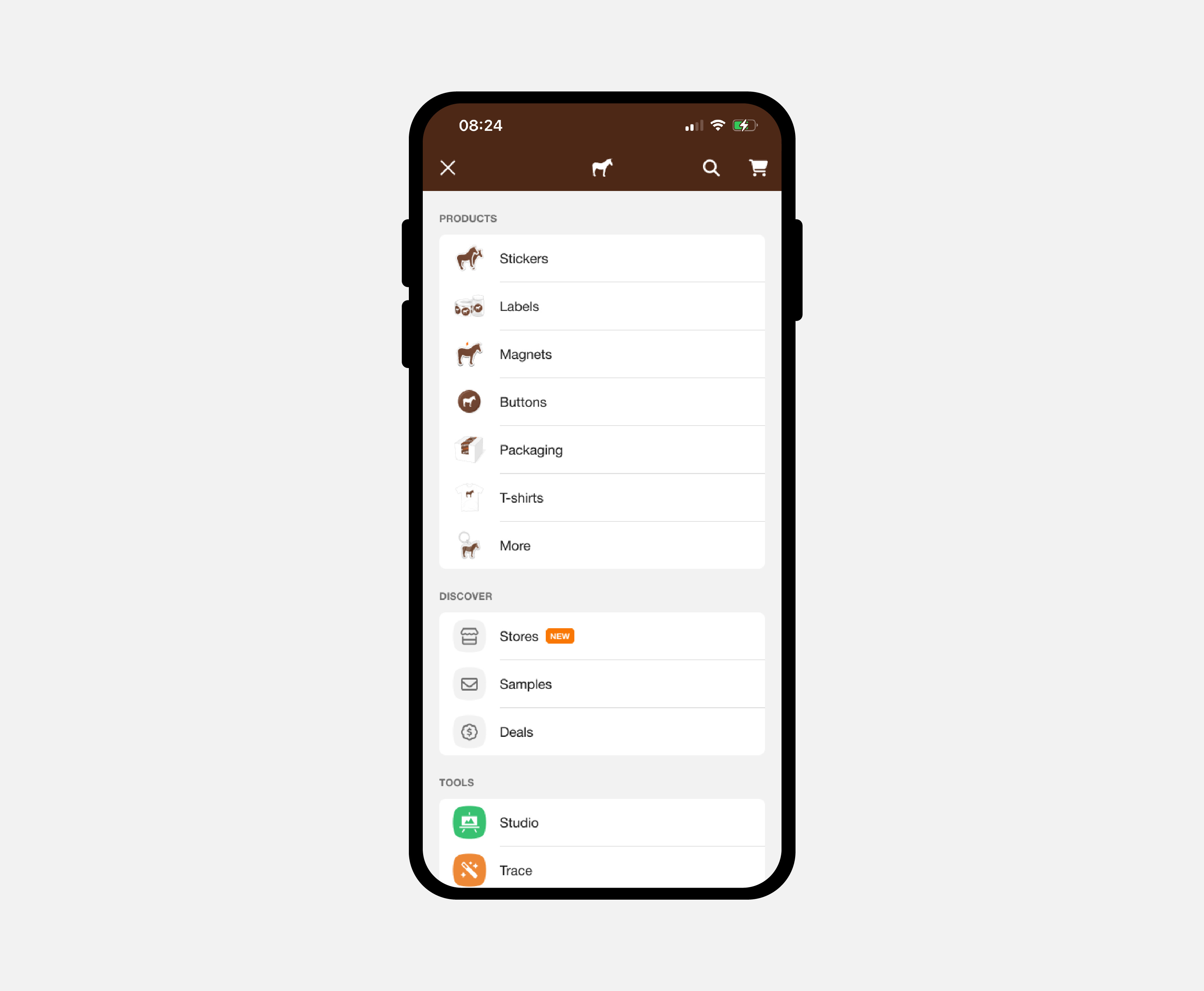 nouvelle navigation mobile
