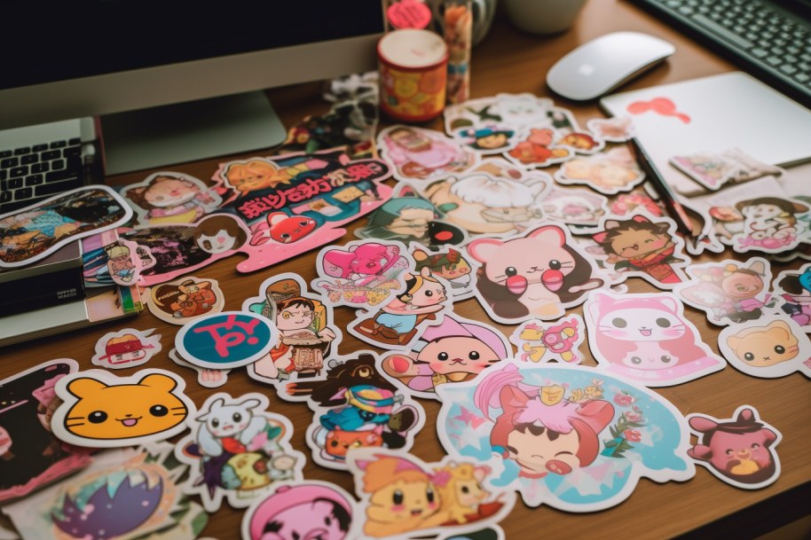 stickers anime kawaii