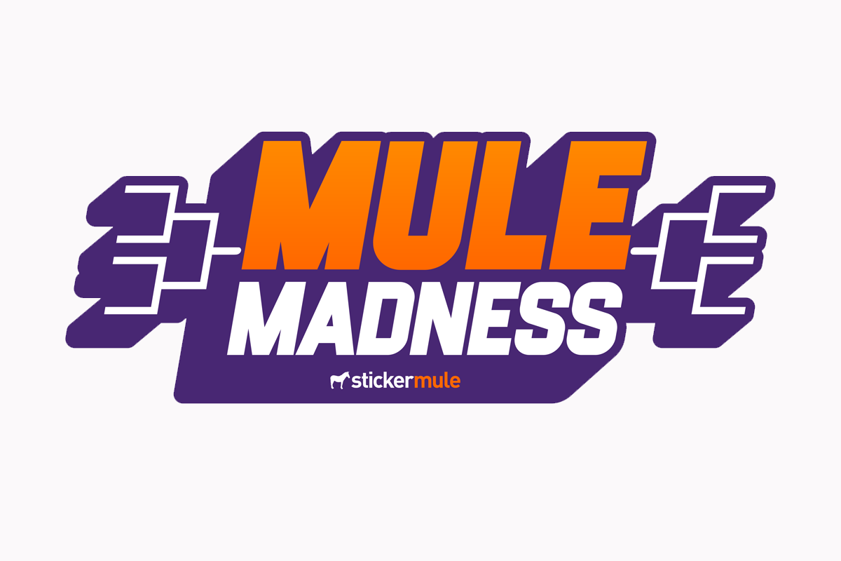 Mule Madness günstige individuelle Sticker Angebote