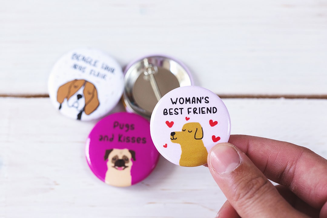 chapas personalizadas para las fiestas