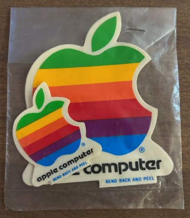adesivi originali per computer Apple