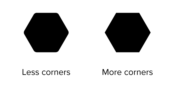 corners slider meaning and how to use in illustrator trace image