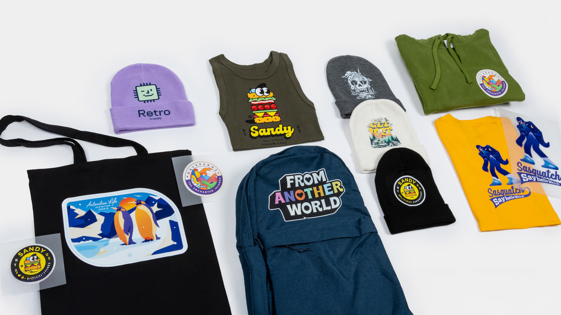 what you can customize with dtf