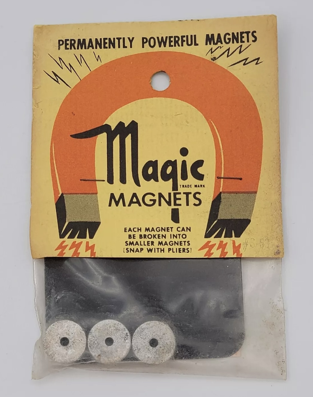 early magnets were scientific curiosity items
