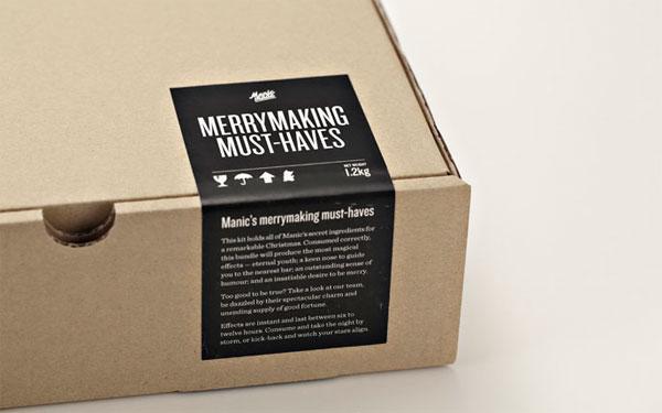 Use adesivos para criar embalagens personalizadas e selar sua caixa
