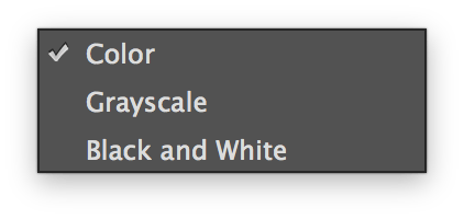 color mode options illustrator image trace