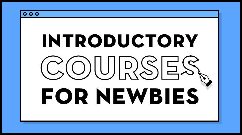 Introductory design courses for newbies
