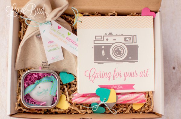LoveBudPhotography Uses a Party Theme for their Online Store