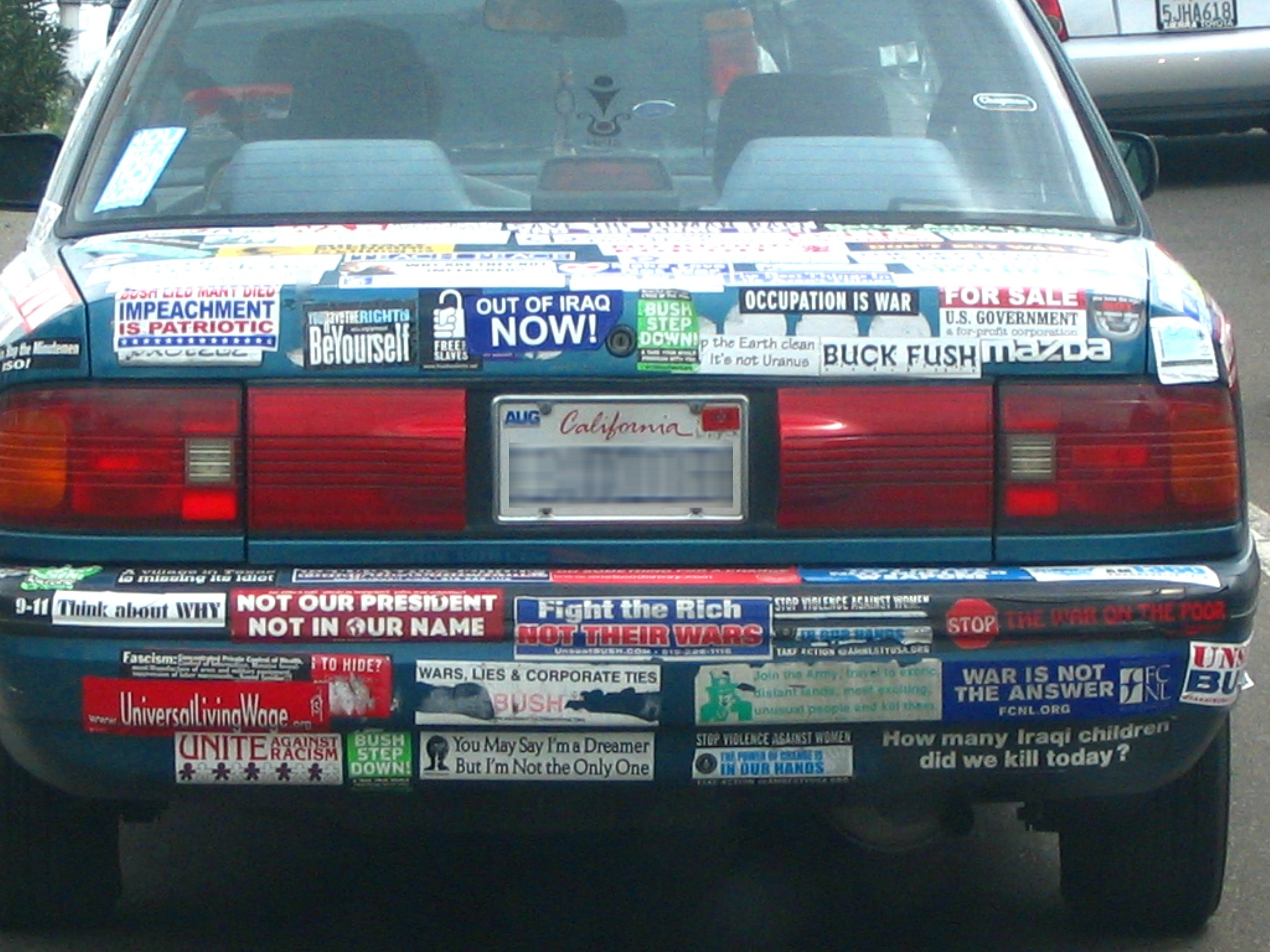 anti bush bumper stickers