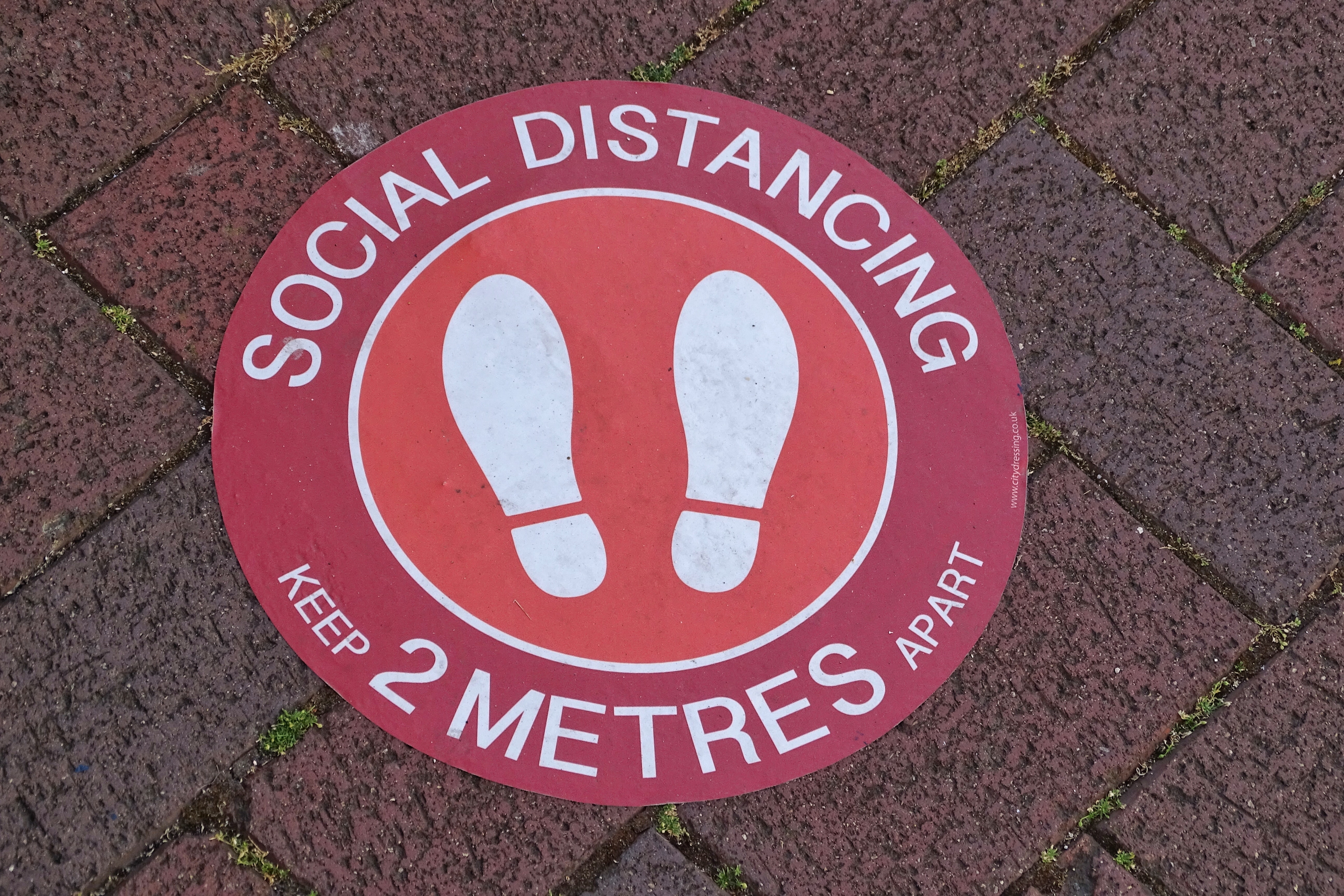 Social Distancing Floor Mat