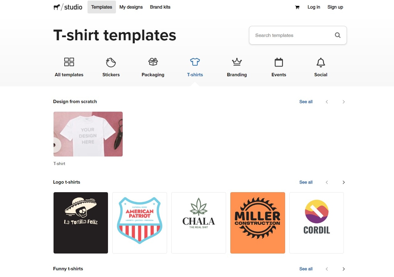 custom t-shirts free templates