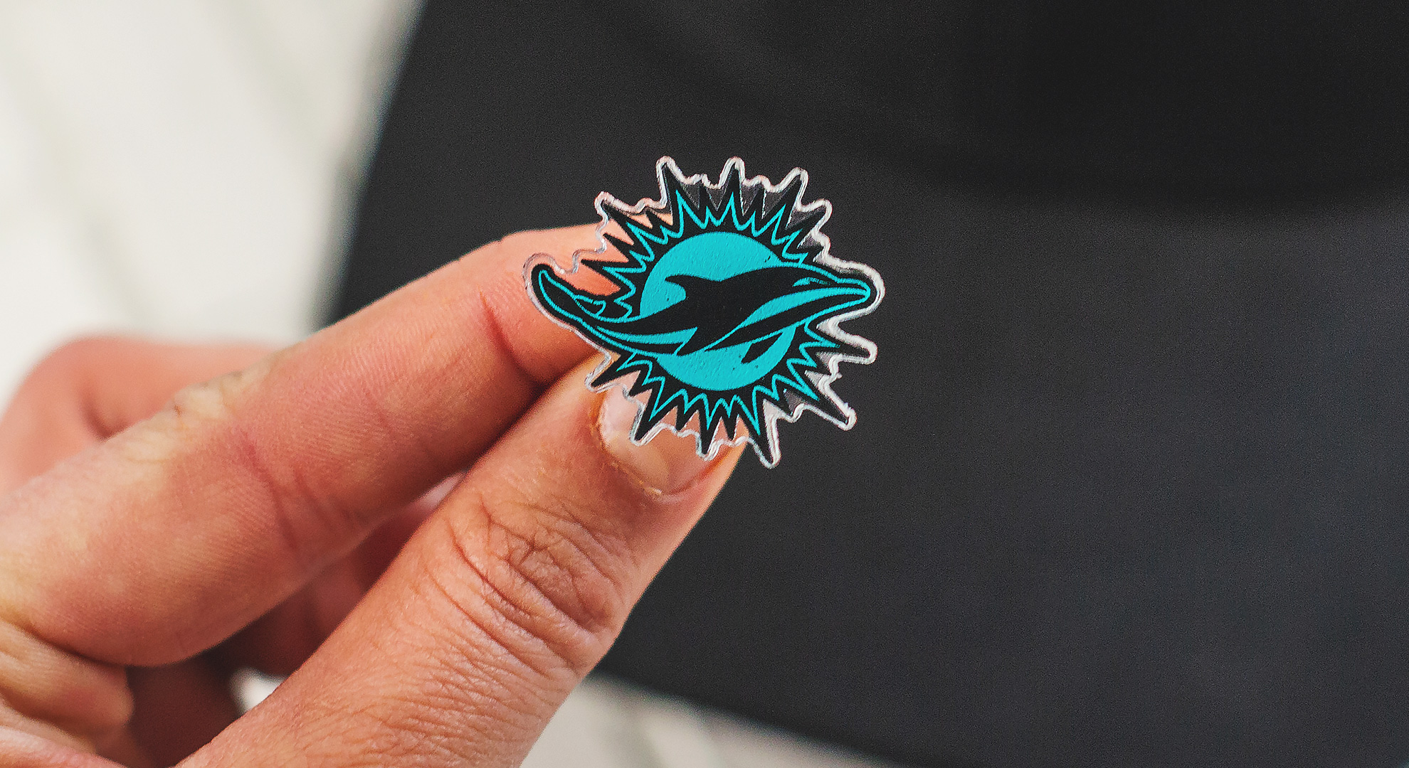 custom pins with logo
