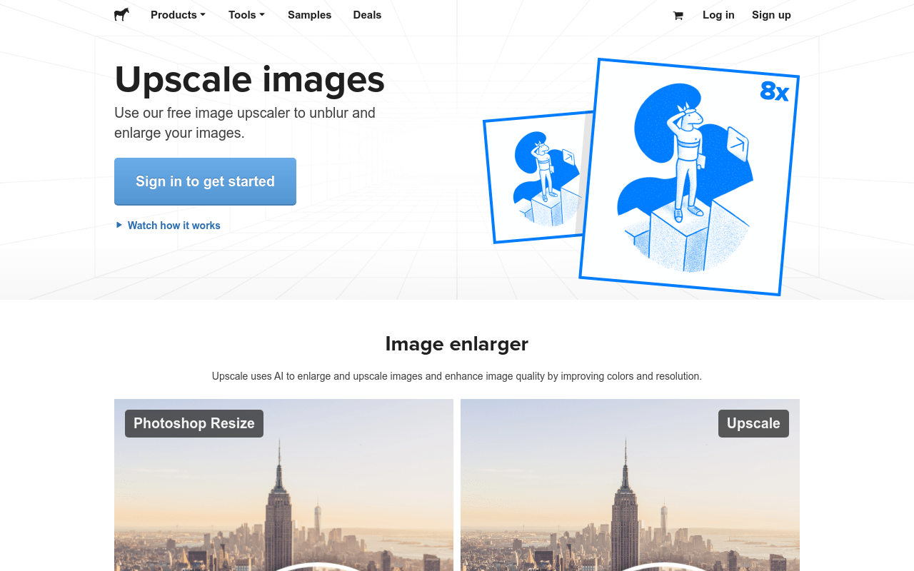 free ai tool to upscale images online without losing quality